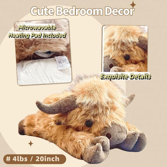 🔥BUY 2 GET 10% OFF 🎁Cute Cartoon Highland Cow Cuddly Toy