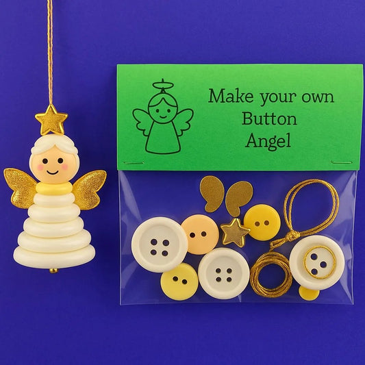 ✨Buy 3 Get 1 Free✨☃️ DIY Button Snowman Ornament Kit☃️